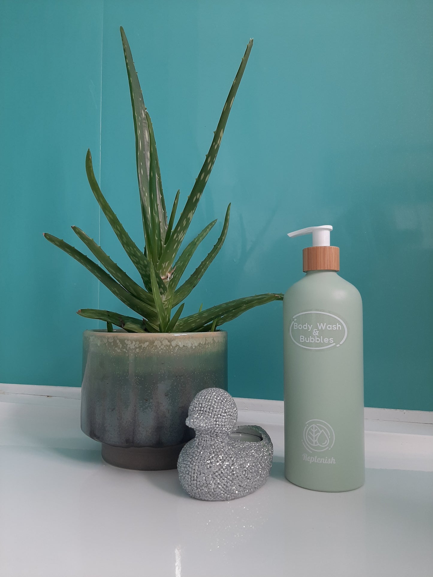 Body Wash & Bubble Bath Label