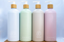 Load image into Gallery viewer, Replenish Bottle with Bamboo Lotion Pump filled with 500ml of Miniml Hand Product