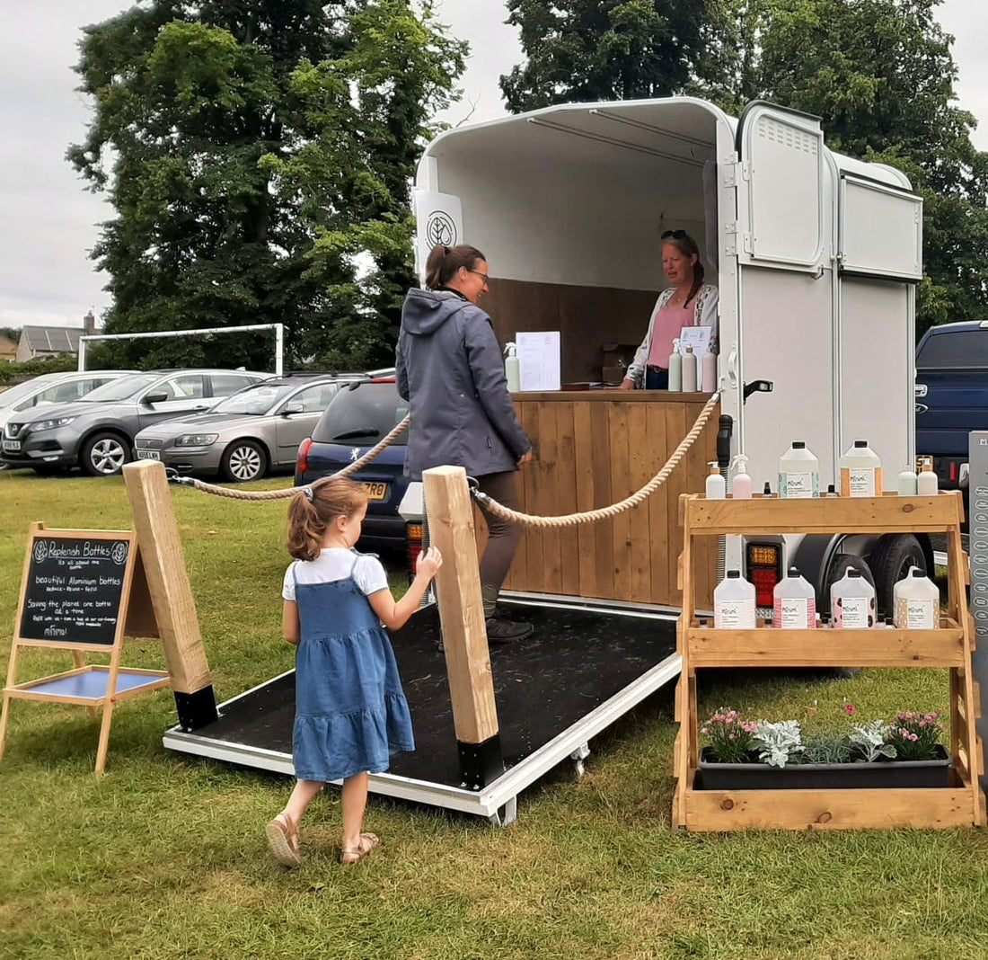 From Horse Trailer to Refill Shop