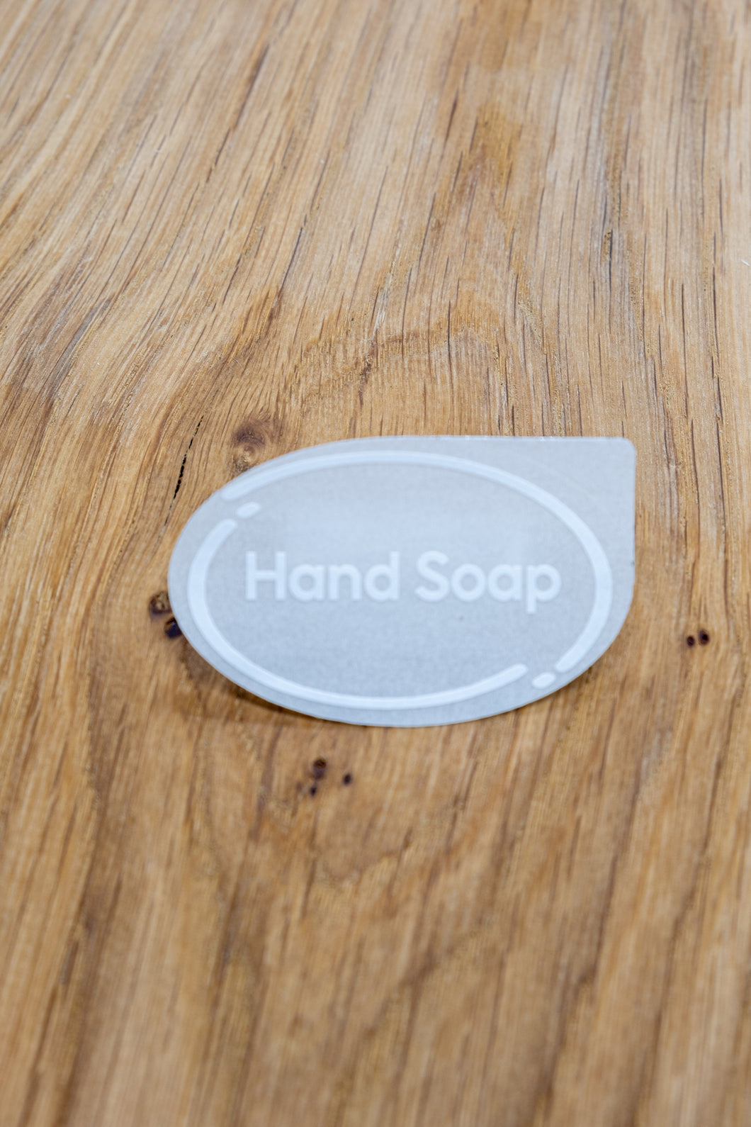 Hand Soap Label