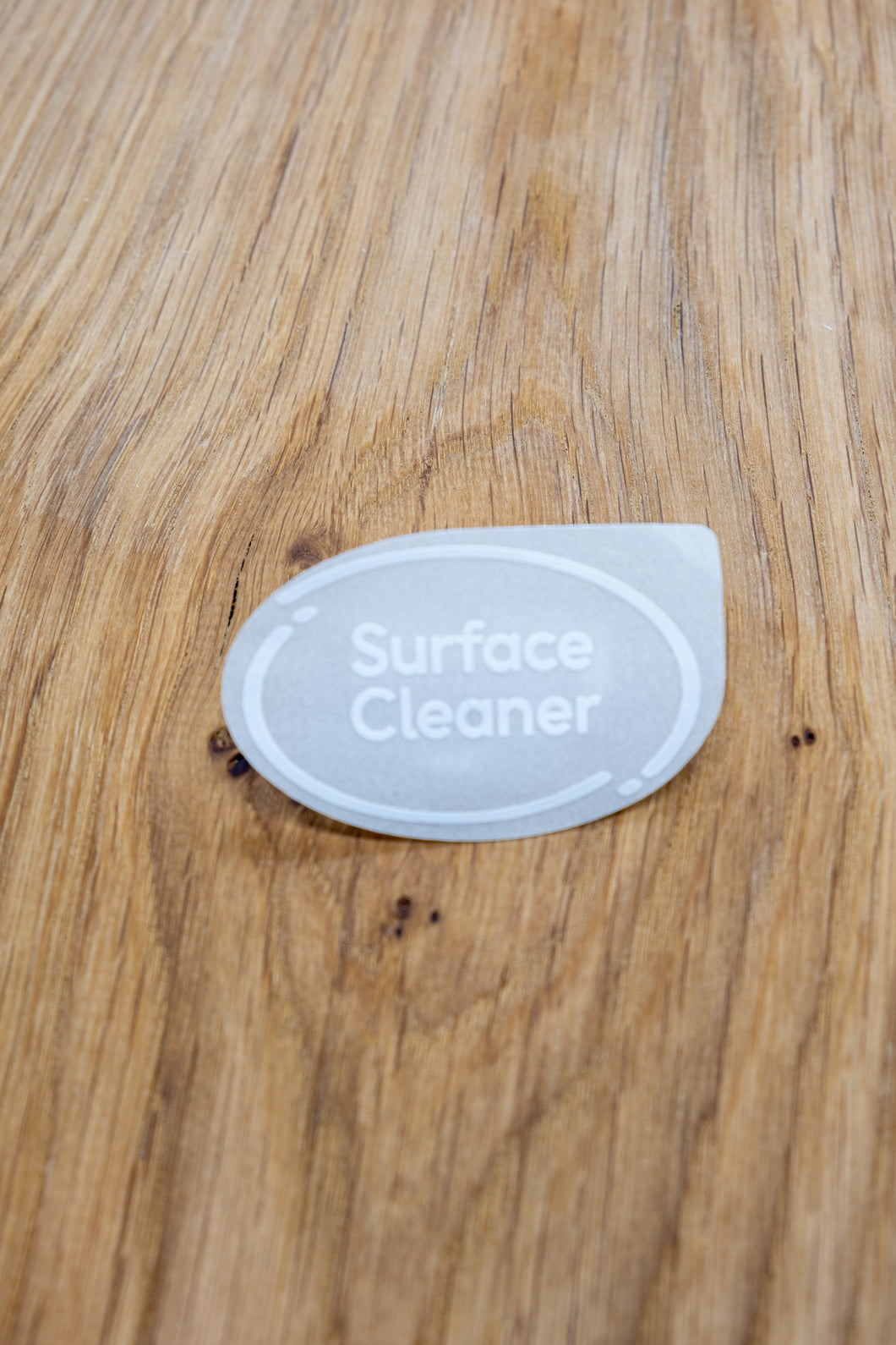 Surface Cleaner Label