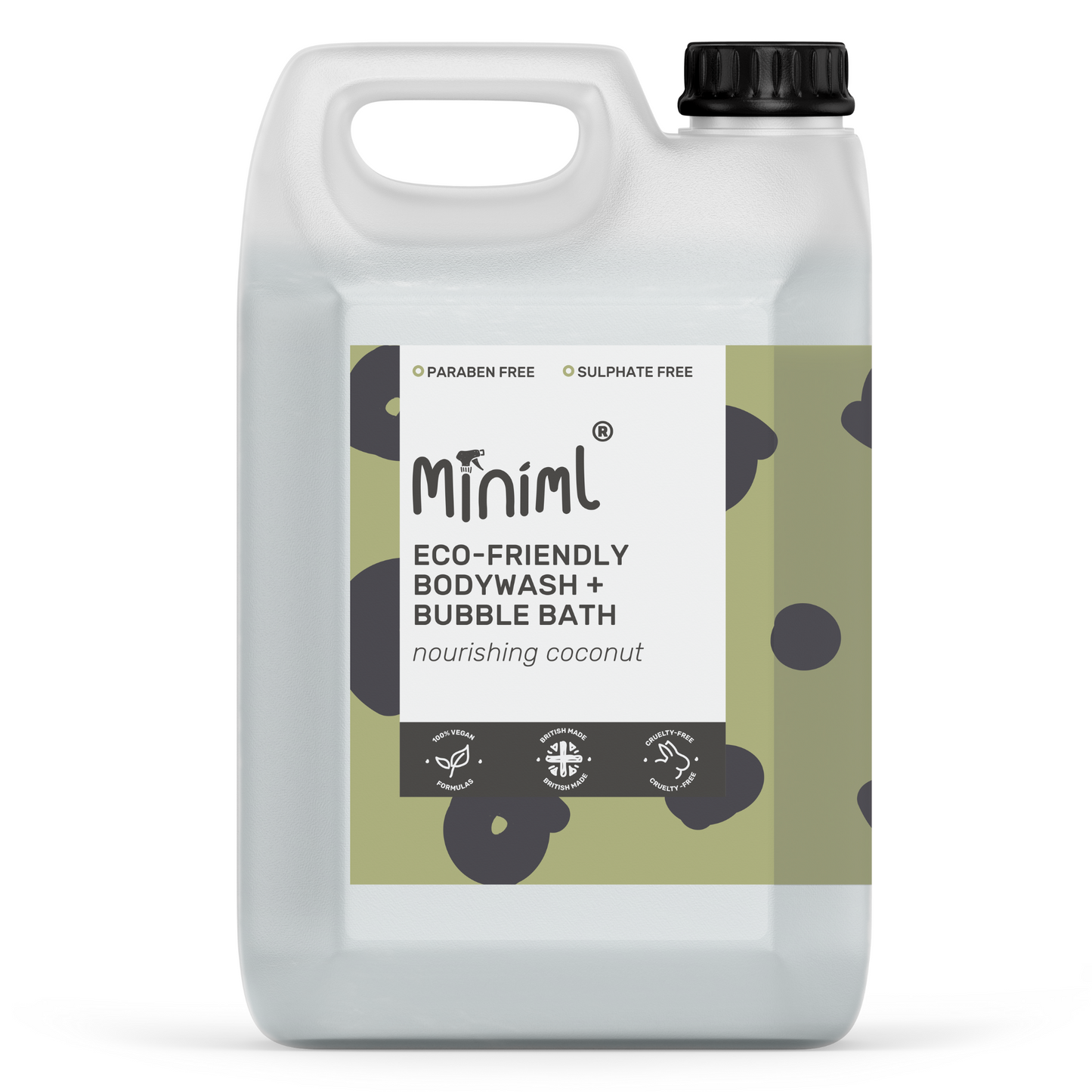 Bodywash + Bubblebath 5 Litre  - Nourishing Coconut